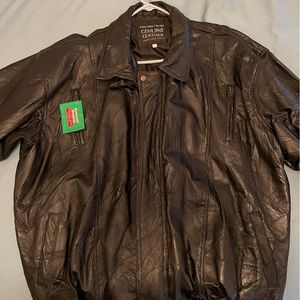 Leather Jacket.  Mens, size 4xl, brand new, never worn.  Great condition.  $50